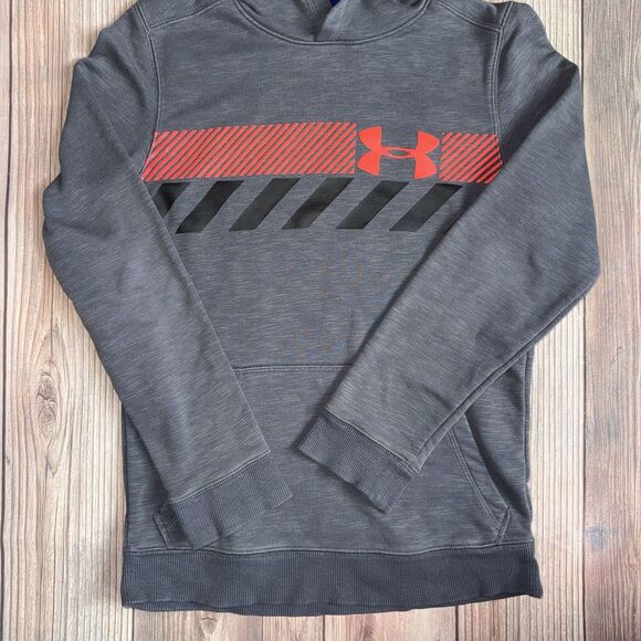 Boys Under Armour Medium Loose Fit Coldgear Hoodie - Picture 2 of 5